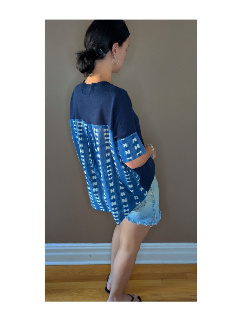 J. Crew Oversized Summer Blouse